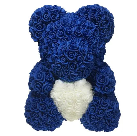 25cm 40cm Rose Bear Heart Artificial - Diachris