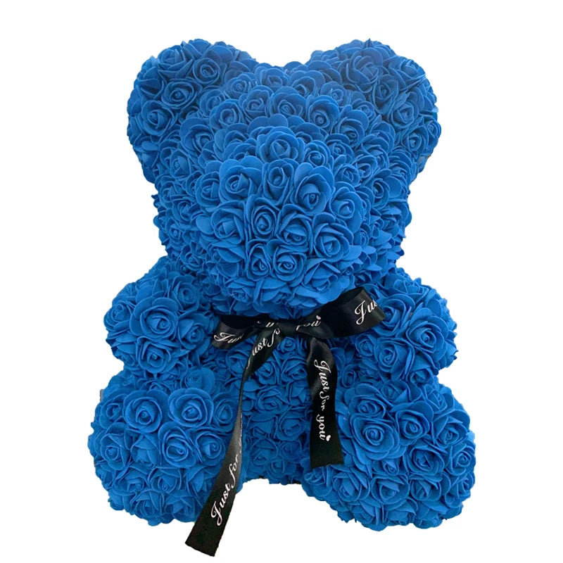 25cm 40cm Rose Bear Heart Artificial - Diachris