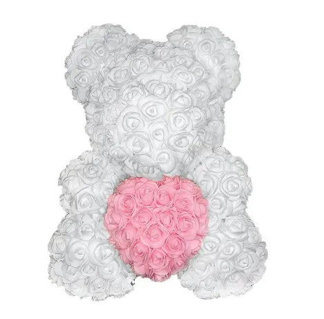 25cm 40cm Rose Bear Heart Artificial - Diachris