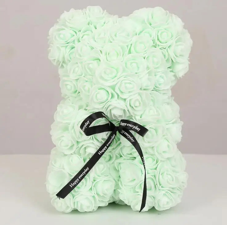 Artificial Flowers 25cm Rose Bear - Diachris