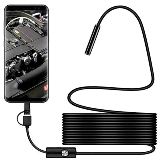 7MM Android Endoscope Camera 3 IN1 Micro USB Type C - Diachris