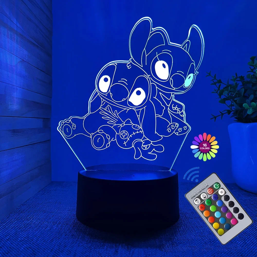 3D Illusion Stitch Night Light - Diachris