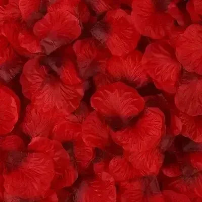 Lots Artificial Fake Rose Petals Red Roses , Valentine'S Day - Diachris