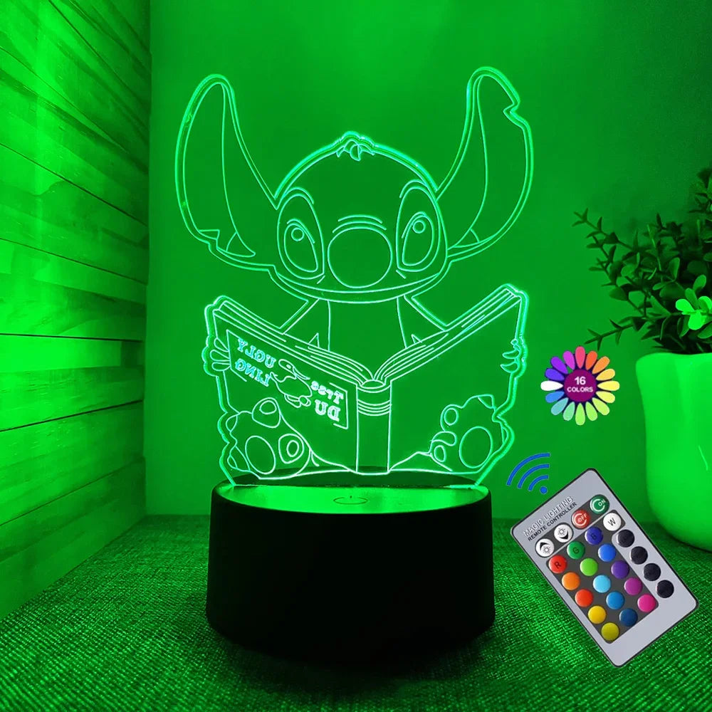 3D Illusion Stitch Night Light - Diachris