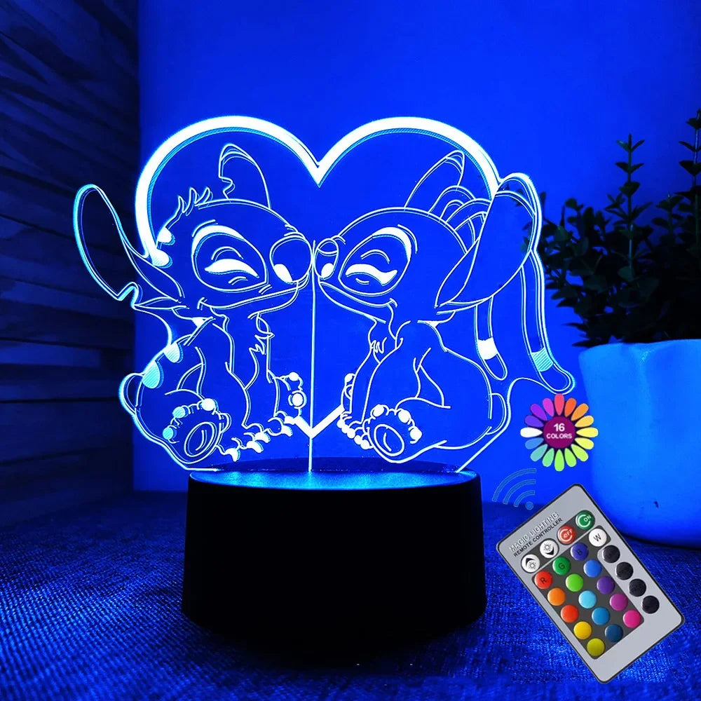 3D Illusion Stitch Night Light - Diachris