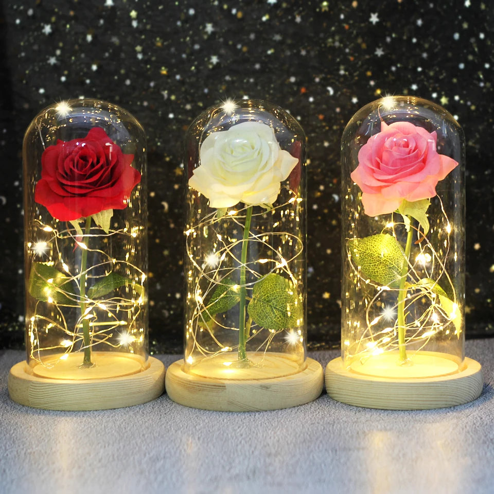 Wedding LED Enchanted Galaxy Rose - Diachris