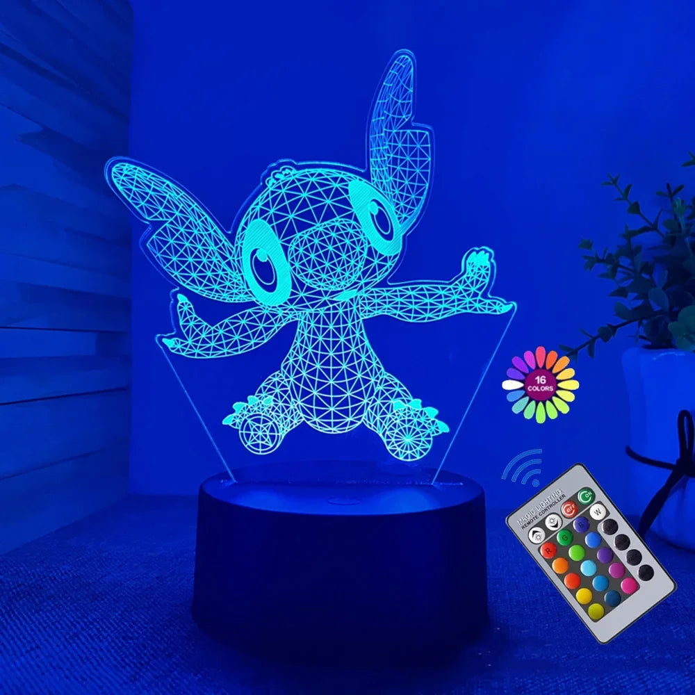 3D Illusion Stitch Night Light - Diachris