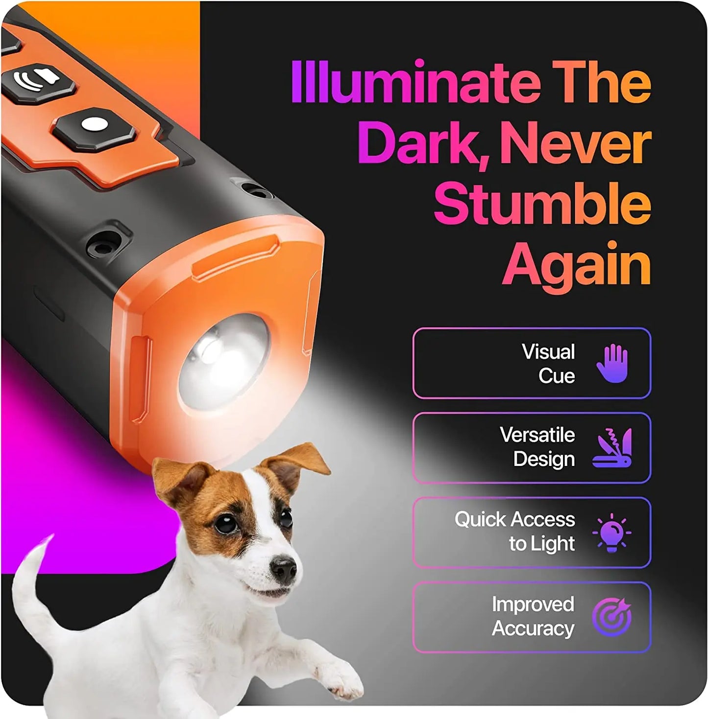 🔥🔥 Rechargeable Ultrasonic Dog Repellent and Training Device – Anti-Barking Deterrent🔥🔥