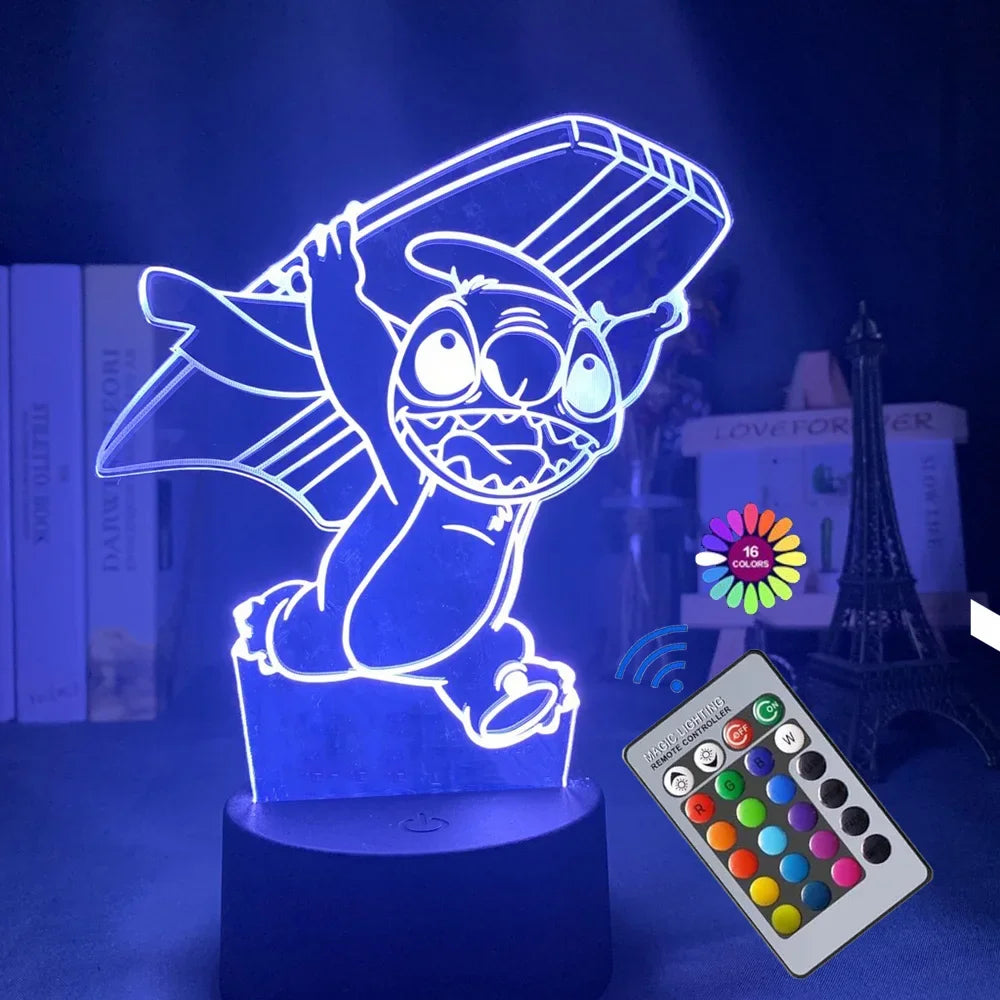 3D Illusion Stitch Night Light - Diachris