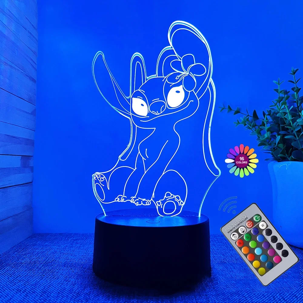 3D Illusion Stitch Night Light - Diachris